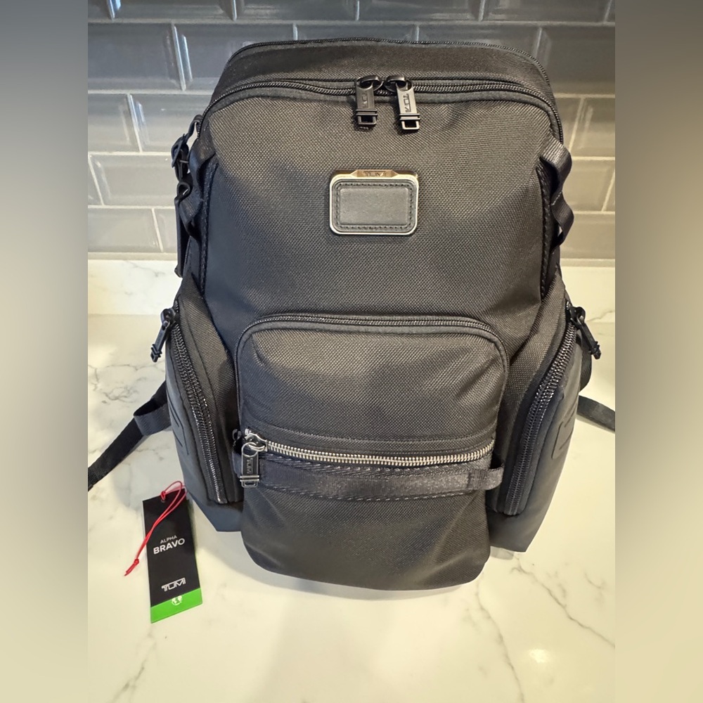 Tumi Bravo Backpack in black